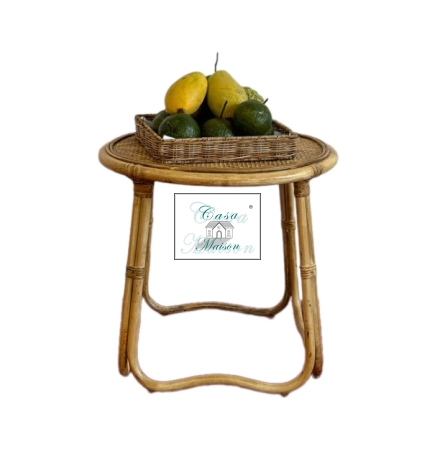 casa mini rattan table