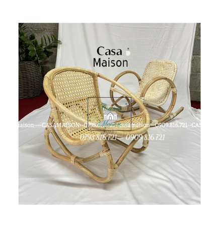 GHẾ BẬP BÊNH ĐAN MÂY EM BÉ CASA MAISON VN