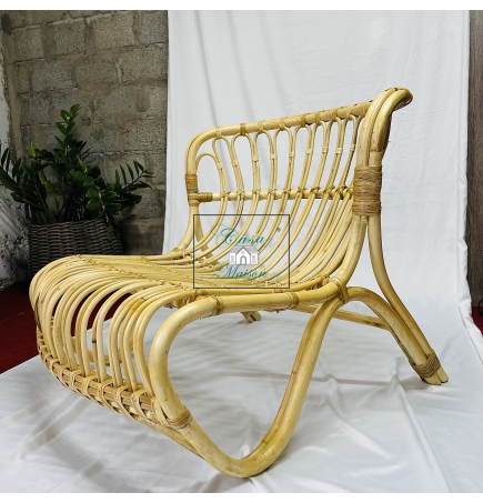 Ghế Mây Armchair Con Hổ cách tân tự lưng mây tự nhiên 100%