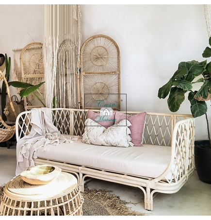 Ghế Tựa Mây Phong Cách Cổ Điển Casa Maison VN