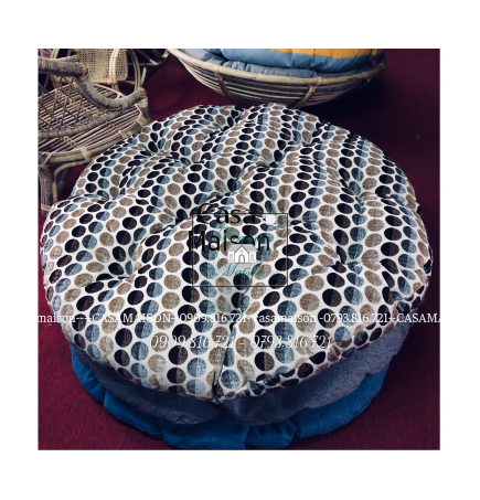 NỆM/ ĐỆM TRÒN GHẾ PAPASAN CASA MAISON VN