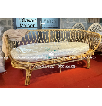 Natural Rattan Knitting SOFA