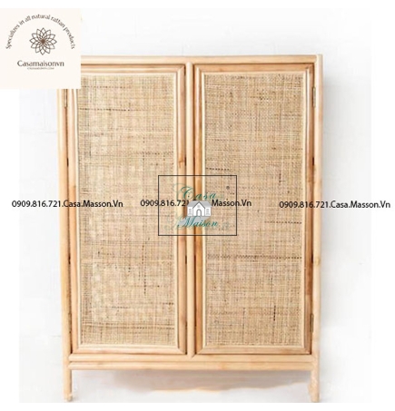 DECOR HOME- VINTAGE- NATURE RATTAN