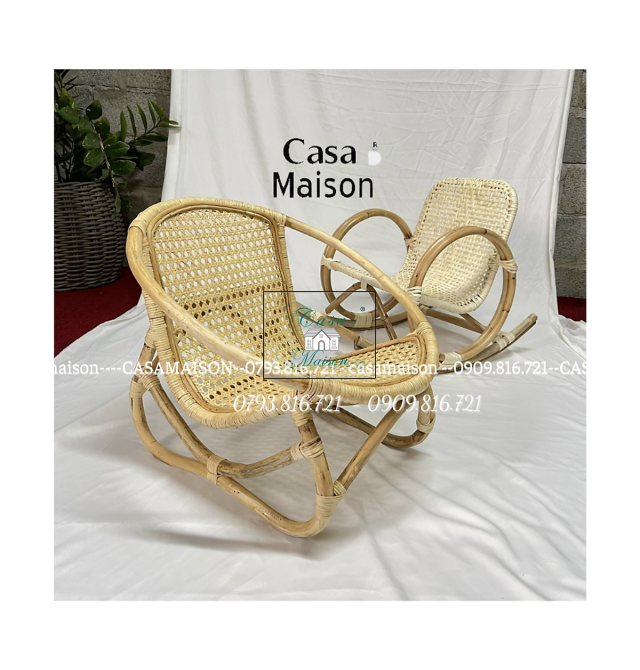 GHẾ BẬP BÊNH ĐAN MÂY EM BÉ CASA MAISON VN