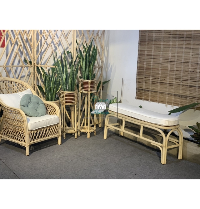 GHẾ MÂY KÈM GHẾ NẰM CASA MAISON VN