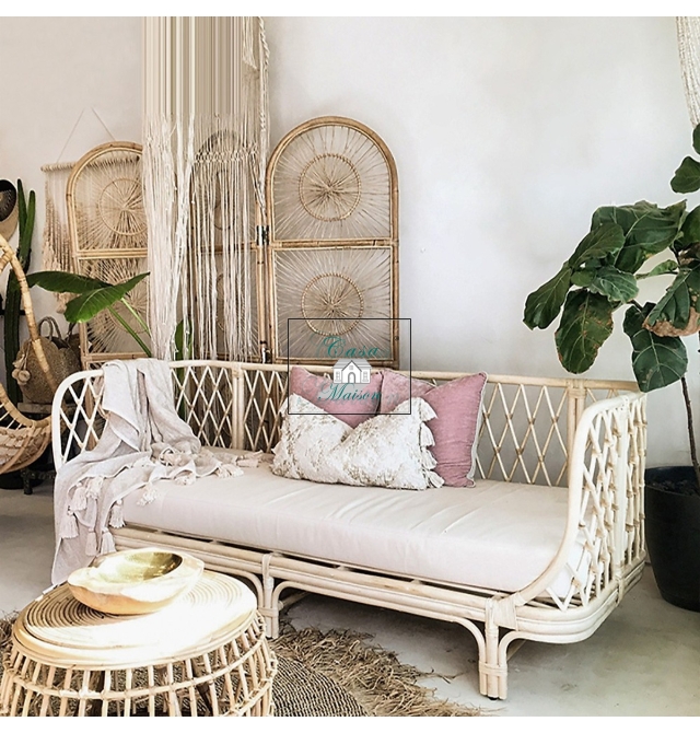 Ghế Tựa Mây Phong Cách Cổ Điển Casa Maison VN