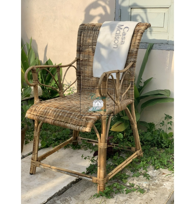 Mẫu ghế mây đơn giản cho homestay