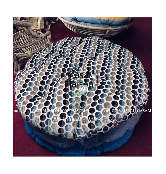 NỆM/ ĐỆM TRÒN GHẾ PAPASAN CASA MAISON VN